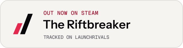 Light launch badge for The Riftbreaker