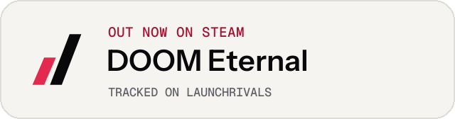 Light launch badge for DOOM Eternal