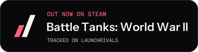 Dark launch badge for Battle Tanks: World War II