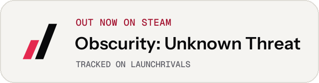 Light launch badge for Obscurity: Unknown Threat