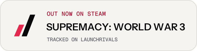 Light launch badge for SUPREMACY: WORLD WAR 3