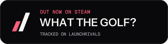 Dark launch badge for WHAT THE GOLF?