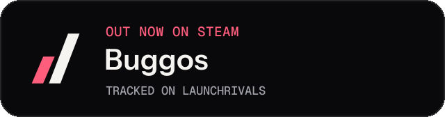 Dark launch badge for Buggos