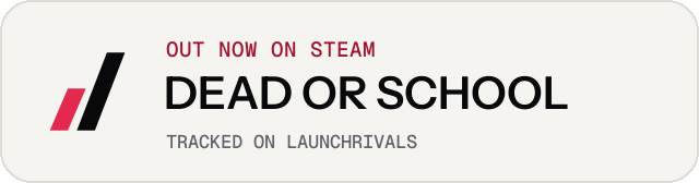 Light launch badge for DEAD OR SCHOOL