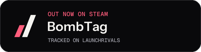 Dark launch badge for BombTag