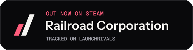 Dark launch badge for Railroad Corporation