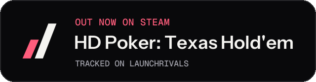 Dark launch badge for HD Poker: Texas Hold'em