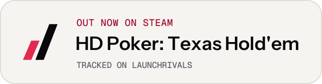 Light launch badge for HD Poker: Texas Hold'em