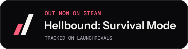 Dark launch badge for Hellbound: Survival Mode
