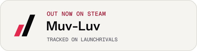 Light launch badge for Muv-Luv