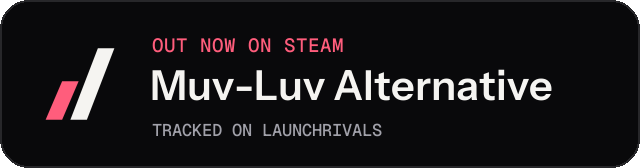 Dark launch badge for Muv-Luv Alternative