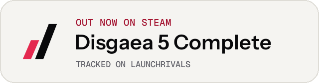 Light launch badge for Disgaea 5 Complete