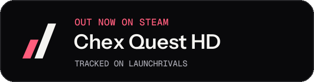 Dark launch badge for Chex Quest HD