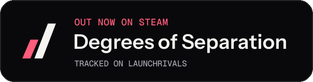 Dark launch badge for Degrees of Separation