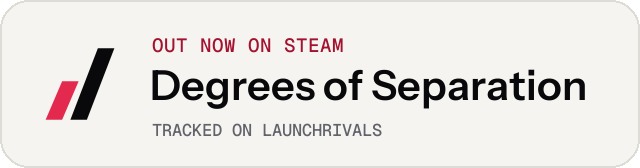 Light launch badge for Degrees of Separation