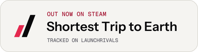 Light launch badge for Shortest Trip to Earth