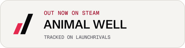 Light launch badge for ANIMAL WELL