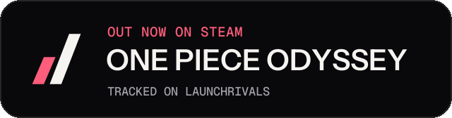 Dark launch badge for ONE PIECE ODYSSEY