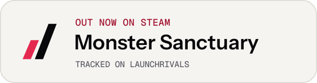 Light launch badge for Monster Sanctuary