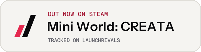 Light launch badge for Mini World: CREATA