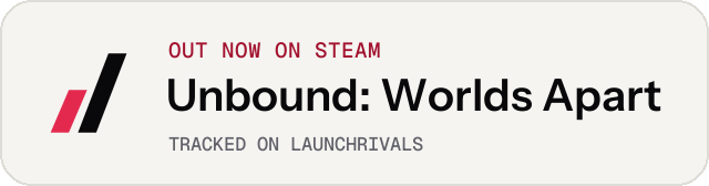 Light launch badge for Unbound: Worlds Apart