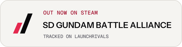 Light launch badge for SD GUNDAM BATTLE ALLIANCE