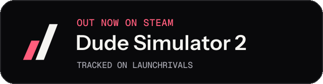 Dark launch badge for Dude Simulator 2