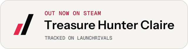 Light launch badge for Treasure Hunter Claire
