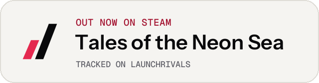 Light launch badge for Tales of the Neon Sea