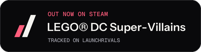 Dark launch badge for LEGO® DC Super-Villains