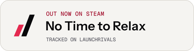 Light launch badge for No Time to Relax
