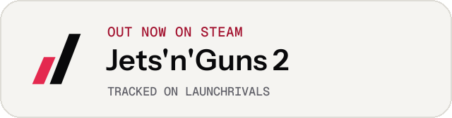 Light launch badge for Jets'n'Guns 2