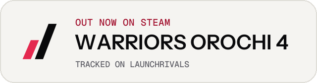 Light launch badge for WARRIORS OROCHI 4
