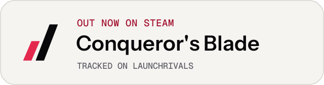 Light launch badge for Conqueror's Blade