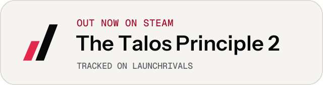 Light launch badge for The Talos Principle 2