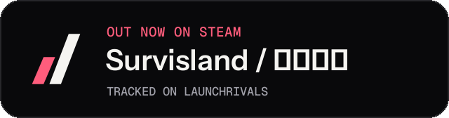 Dark launch badge for Survisland / 实境求生