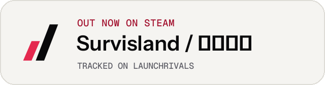 Light launch badge for Survisland / 实境求生