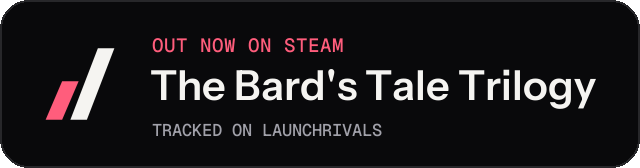 Dark launch badge for The Bard's Tale Trilogy
