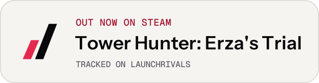 Light launch badge for Tower Hunter: Erza's Trial