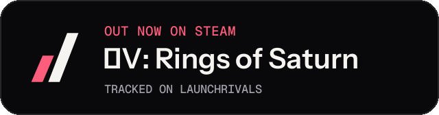 Dark launch badge for ΔV: Rings of Saturn