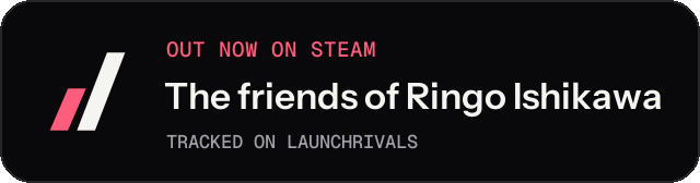 Dark launch badge for The friends of Ringo Ishikawa
