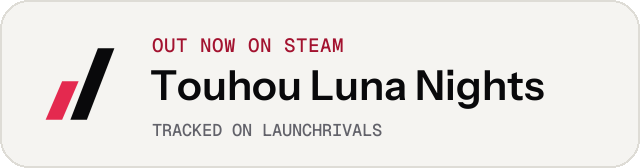 Light launch badge for Touhou Luna Nights