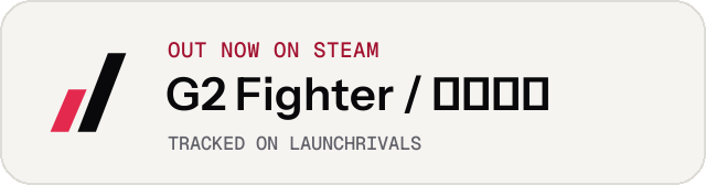Light launch badge for G2 Fighter / 基因特工