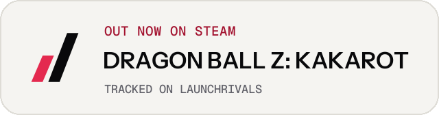 Light launch badge for DRAGON BALL Z: KAKAROT