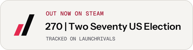 Light launch badge for 270 | Two Seventy US Election
