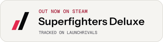 Light launch badge for Superfighters Deluxe