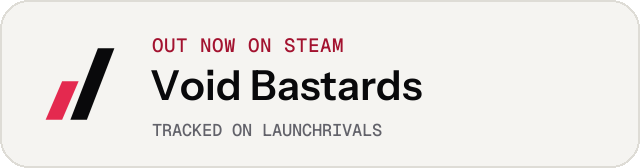Light launch badge for Void Bastards