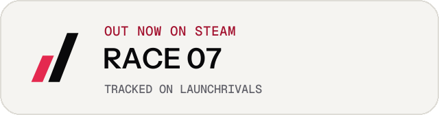 Light launch badge for RACE 07