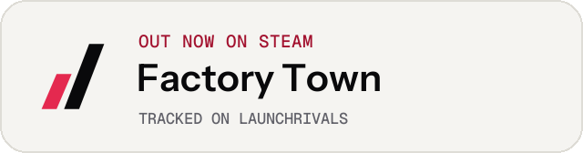 Light launch badge for Factory Town