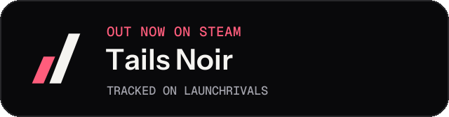 Dark launch badge for Tails Noir